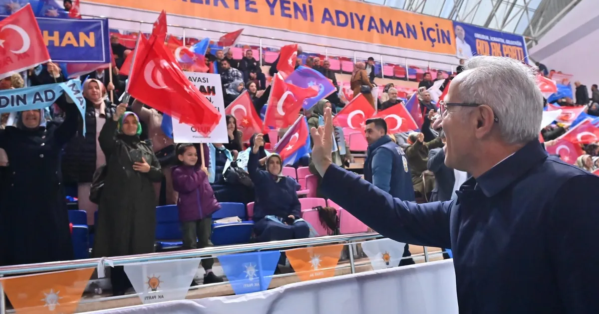 Adıyaman’da AK Parti 8. Olağan Kongresi yapıldı