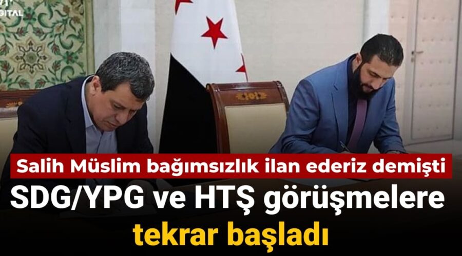 suriyede hts yonetimi ve sdgypg arasinda gorusmeler tekrar basladi SS4dAqOh