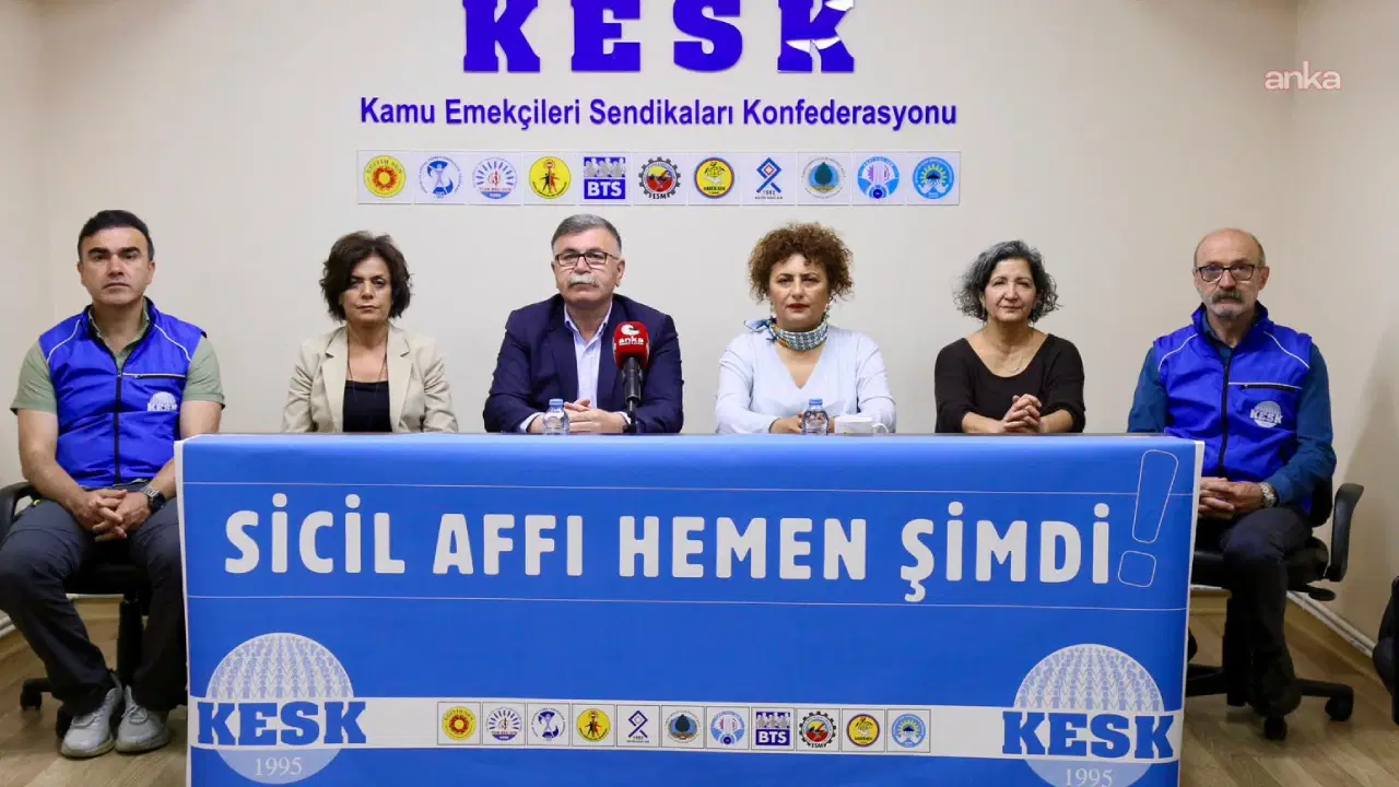 KESK’ten Disiplin Cezalarının Affı için Acil Çağrı: ‘Bu Bir İhtiyaçtır’